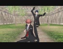 【MMDツイステ】エースとデュースで ジベタトラベル