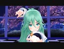 【MMD艦これ】ドーナツホール【山風】
