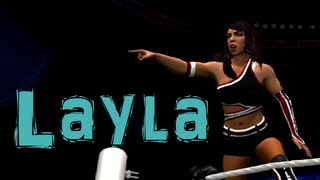 WWE DIVA 「レイラ　Layla」（WWE'12 - PS3）