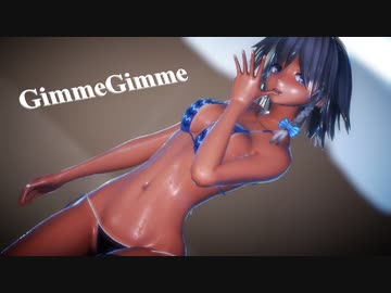 【MMD】十六夜咲夜、水着で「Gimme×Gimme」【東方project】