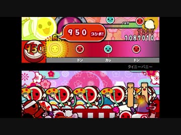 【太鼓さん次郎】 タイニーバニー 創作譜面