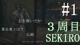 【実況プレイ】3周目、一匹狼 ‐SEKIRO‐【その1】