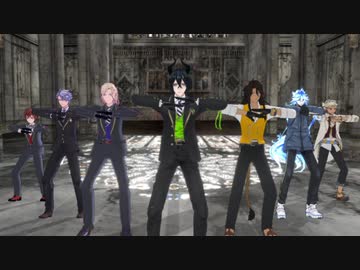 【MMDツイステ】元気にPiece of my worldを踊ってもらった【寮長】