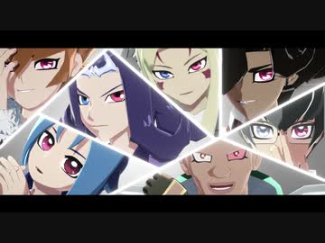 【遊戯王MMD】バリアン七皇で被害妄想携帯女子（笑）