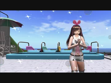 【MMD風動画】キズナアイで「函館いか踊り」を踊ってみた