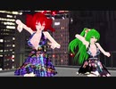【重音テト櫻花アリス】君が飛び降りるのなら【MMD】