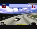 Thrill Drive [スリルドライブ] (1998) - Sample Playthrough (Lexus LS400 - USA Course)