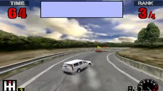 Thrill Drive [スリルドライブ] (1998) - Sample Playthrough (Volvo V70 - Europe Course + BONUS END!)