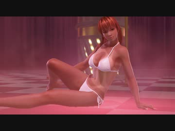 ポールダンス かすみ 白いビキニ