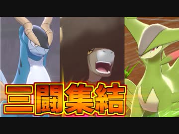 【実況】ポケモン剣盾でたわむれる 三闘集結「オン」統一