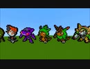 【minecraft】　ポケモンX・Y　119のドット絵