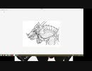 「山田孝太郎氏　アートワークス　Via luminis」表紙のキャラを描いたよ