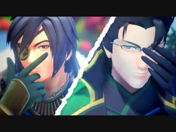 【MMD戦国無双】伊達主従でbin
