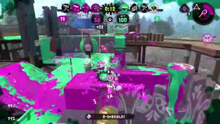 【スプラトゥーン2】S+底辺のガチアサリ　56日目
