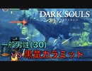 【Dark Souls】『黒竜カラミット』 vs  完全初見プレイ一般男性(30)。PART.16。【ダークソウル】