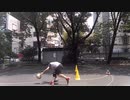 Strongart初音篮球176：负重冲刺油库里推车（5kg沙袋）