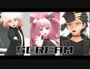 【ダンガンロンパMMD】SCREAM【日向/狛枝/江ノ島】