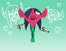 【手描きポケモン】ギモ( ゚∀ ゚)ハマチ【ギモー】