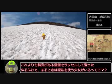 大雪山 旭岳RTA   05:07:54【リアル登山アタック】