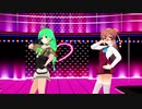 【MMD艦これ】つかさ式松＆風雲でGirls（太ももとぱんつ）