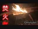 【自然・ヒーリング・睡眠導入用BGM】虫の声と焚火の音【10分間耐久】