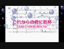 [ピアノ　楽譜] これからの君に乾杯 / SARD UNDERGROUND　(offvocal　歌詞：あり /　ガイドメロディーあり)
