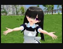 【MMD】黒髪ちびらぶさんで「真夏のレターレインボー」