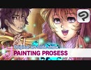 【Painting prosess/ｲﾗｽﾄﾒｲｷﾝｸﾞ】Jewel/slide show/スライドショー/CLIPSTUDIOPAINT/Originar illustlation