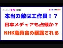 本当の敵は工作員！？【日本メディアも占領か？】NHK職員含め暴露される