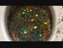 M&M'sとオービーズをトイレに流してみた２