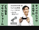 【ラジオ#167】2020年8月第1週YouTube関連ニュースまとめ～広がる政治リスク