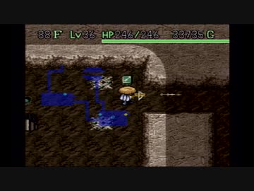 風来のシレン 掛け軸裏の洞窟 1000F RTA 75F ～ 90F