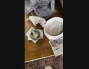 トイレの砂交換！