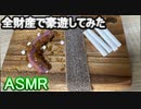 一年間お小遣いを貯めて買った駄菓子は美味しい【ASMR】【飯テロ】