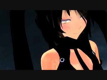 【MMD】 一騎当千　レーシングミク2013　大体黒っぽい【字幕】