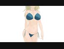 【MMD】艦これ 愛宕（水着）Sexy Walk