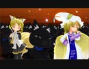 【MMD】ぷちネル、ぷち藍、黒猫さんで『嵐を呼ぶネコ☆』【らぶ式＋α】