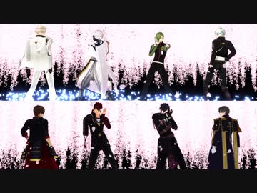 【MMD刀剣乱舞】SCREAM【シラノ刀+鶴VS小宮刀+燭】
