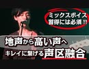 【ミックスボイス：声区融合特訓☆】地声から高い声へキレイに繋がらない方へ。