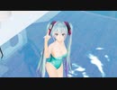 【MMD】スク水ミクでWAVEFILE