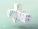 四次元超立方体さいころの展開図 / Development of Four-Dimensional Hypercube (Tesseract) Dice