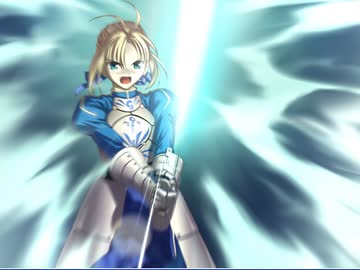 【FGOリニューアル版】アルトリア･ペンドラゴン「風王結界」 バトルモーション【Fate/Grand Order～under the same sky～】