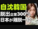 【脱出する日本企業】韓国から撤収する企業が前年比3倍。国別では日本がトップ