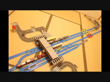 プラレールで名取駅を再現してみた