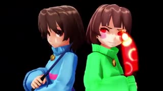 [MMD X UNDERTALE] Stronger Than You Frisk Ver.