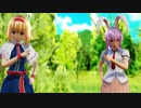 【東方MMD】アリスと鈴仙でClock lock works