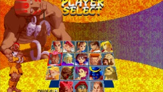 ストリートファイターZERO2ALPHA_EXダルシムCPU戦