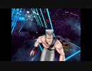 VRChatで剣の達人ポルナレフがビートセイバー（VRなし）