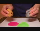 (音フェチ) ハニワとモアイのおもちゃで遊ぶ (囁き声あり ASMR)