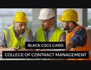 Black CSCS Card